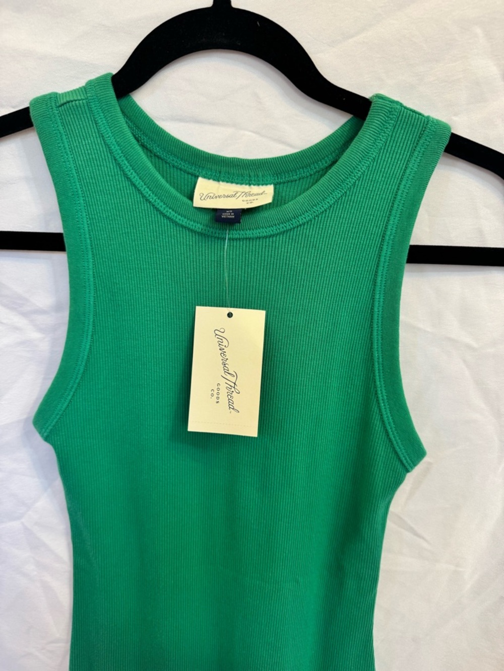 Universal Thread Sleeveless Ribbed Maxi Dress in Emerald - Picture 5 of 6